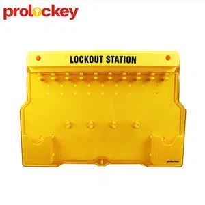 Kombinácia 20 uzamykateľná stanica visiacich zámkov